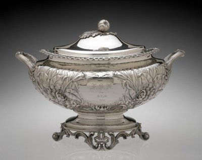 Soup Tereen, från Gorham Manufacturing Company, ca 1858 (silver) av Gorham Manufacturing Company Gorham Manufacturing Company