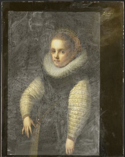 Katharina Fourmenouis (1598-1665) av Gortzius Geldorp