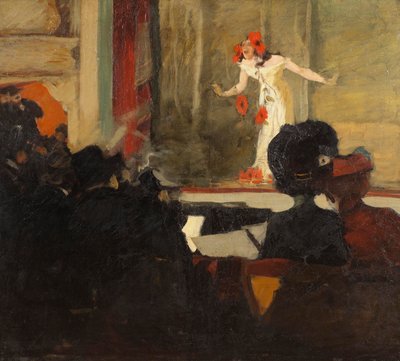 Music Hall Scene, ca 1900 av Gosta von Hennigs