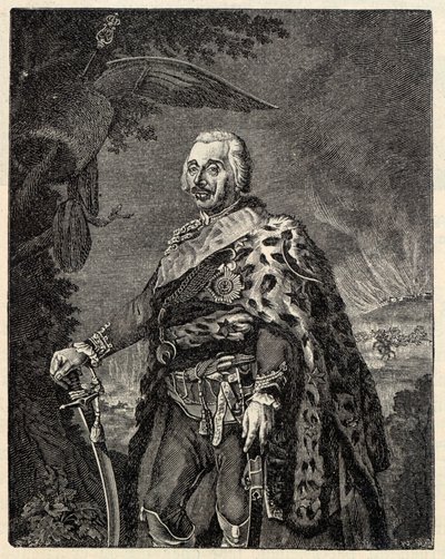 General Hans Joachim von Zieten 1699-1786. av Gottfried Daniel Berger