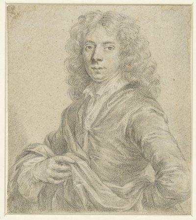 Porträtt av Steffan Wolters, samlare i Amsterdam av Gottfried Kneller
