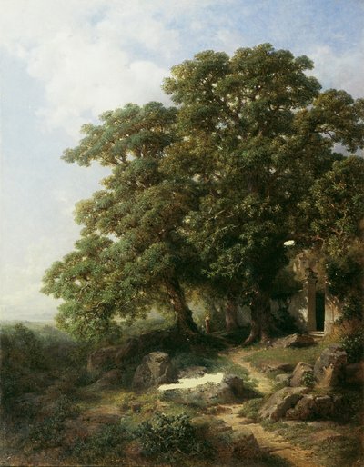 Kastanjer i Sydtyrolen av Gottfried Seelos