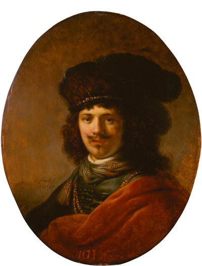 Porträtt av en ung man, 1637. av Govaert Flinck
