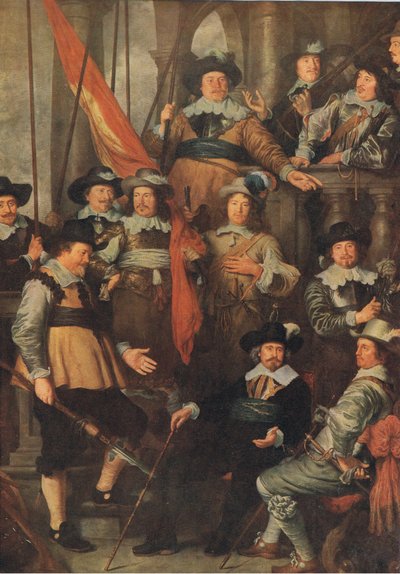 Civic Guards sällskap i Amsterdam 1645, Bibbys Annual, 1916-17 av Govaert Flinck