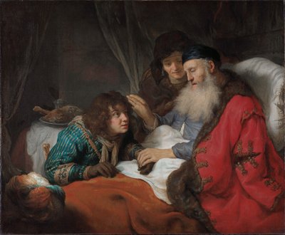 Isak välsignar Jakob av Govert Flinck