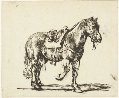 Häst av den barmhärtige samariten av Govert Flinck