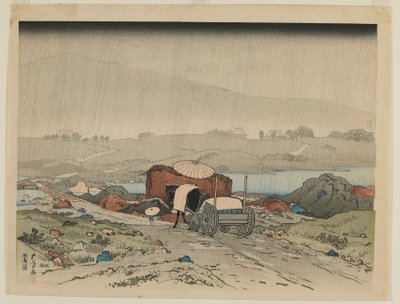 Yabakei, Coping Ella, 1918 (Detta är DB ck p Hayashi t) av Goyo Hashiguchi