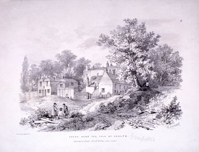 Hampstead Heath, Hampstead, London, c1840 av Graf and Soret