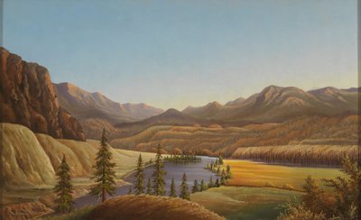 Utsikt över Lake Okanagan, British Columbia av Grafton Tyler Brown