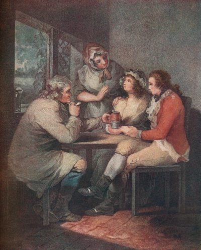 "Soldatens återkomst", c1700-talet 1909 av Graham