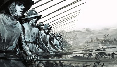 The White Company, Sir John Hawkwoods legosoldatarmé av Graham Coton