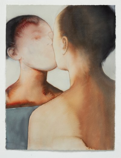 Mirror, 2025 (akvarell på Arches) av Graham Dean