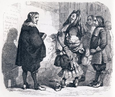 Vetenskapens fördel - Fables av La Fontaine av Grandville