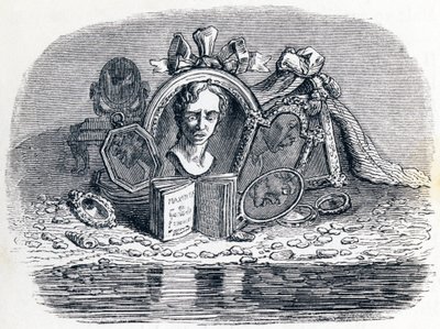 (Mannen och hans ansikte) av Grandville