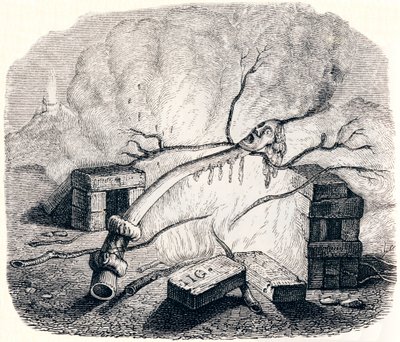 Ljuset - Fables av La Fontaine av Grandville