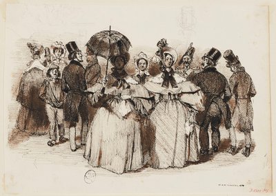 Eleganta människor av Grandville