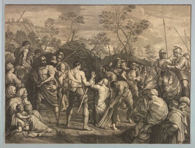 St Andrews martyrskap av Gérard Audran