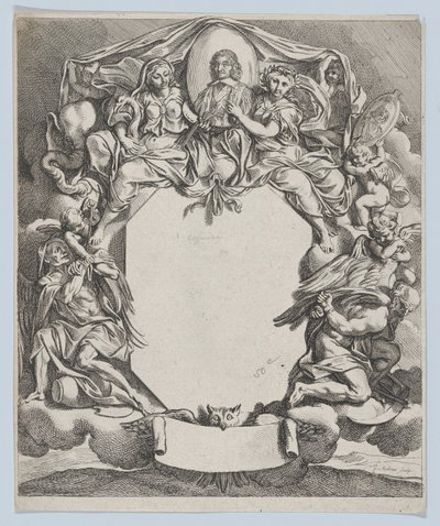 Porträtt av Pierre Seguier, 1672. av Gérard Audran