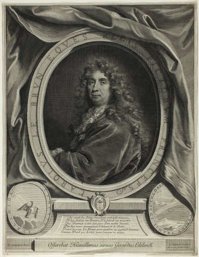 Karl den brune av Gérard Edelinck