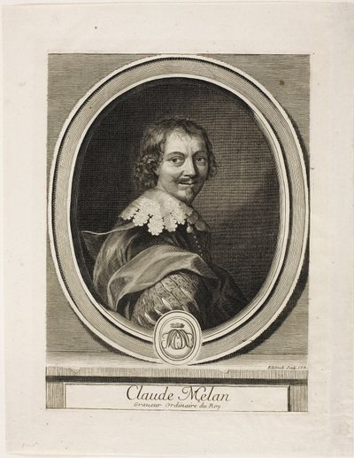 Claude Mellan av Gérard Edelinck