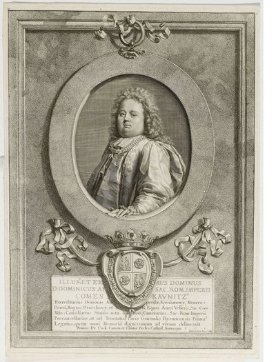 Dominicus Andreas Kaunitz av Gérard Edelinck