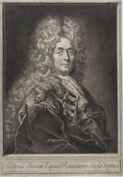 Pierre Simon, gravör av Gérard Edelinck