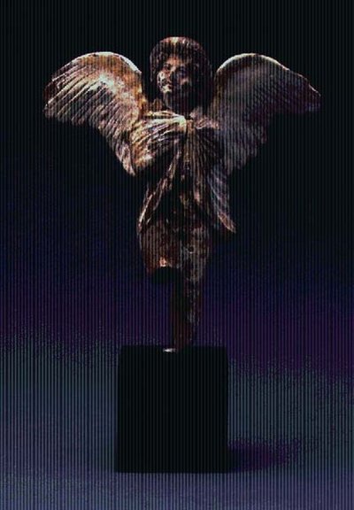 Eros, figur möjligen från Boeotia, hellenistisk period (terrakotta) av Greek