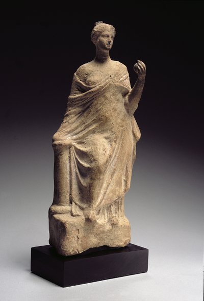 Hellenistisk staty (terrakotta) (se även 257659) av Greek