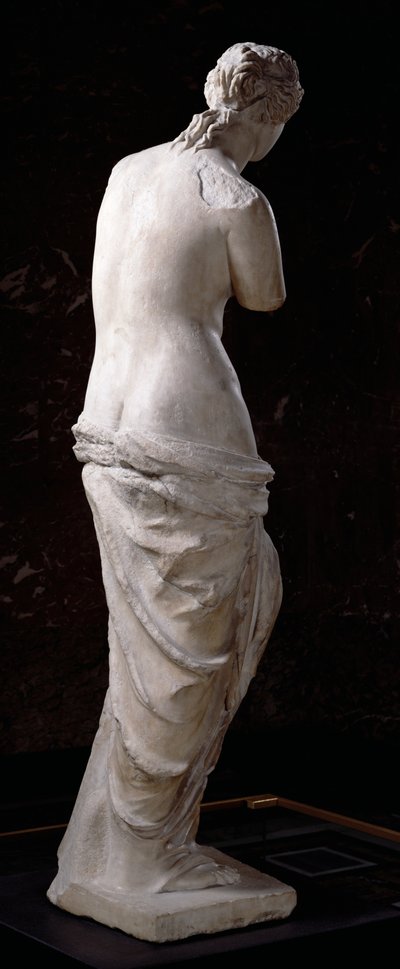 Baksidan av Afrodite, "Venus de Milo", hellenistisk tid, ca 130-100 f.Kr. (marmor) av Greek