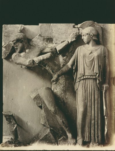 The Labours of Hercules, metop från Zeustemplet i Olympia, c.470-457 f.Kr. (marmor) av Greek