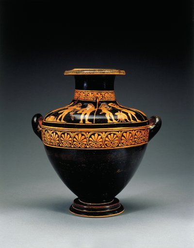 Attic rödfigurerad kalpis, c.470-460 f.Kr av Greek School