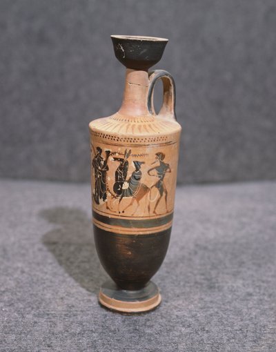 Lekythos, Vibo Valentia (Hipponion) (keramik) av Greek School