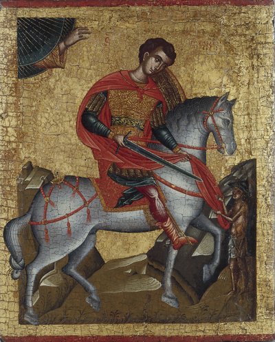 Sankt Martin, ca. 1500. av Greek icon.