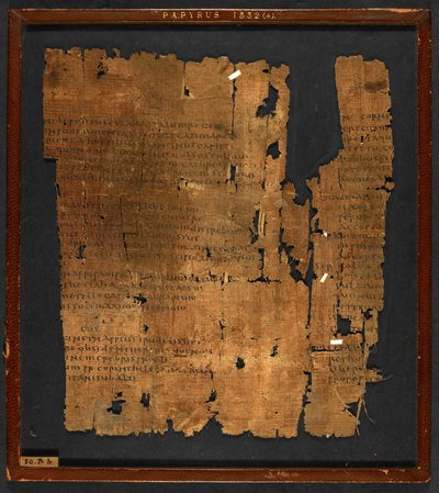 Papyrus Inv. Nr. 1532, "Epistel till hebréerna" (papyrus) av Greek School