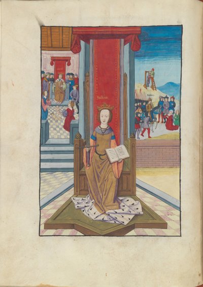 Rättvisa Rättvisa från Margaret Philosophica, 1500-talet. av Gregor, Reisch