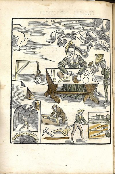 Margarita filosofisk Geometri, 1504 av Gregor Reisch