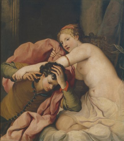 Josef och Potifars hustru. av Gregorio Lazzarini