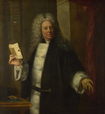Porträtt av Antonio Correr, 1685 av Gregorio Lazzarini