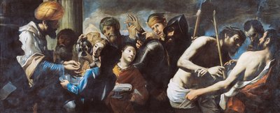 Pilatus tvättar sina händer Kristus inför Pilatus, ca. 1640. av Gregorio Preti