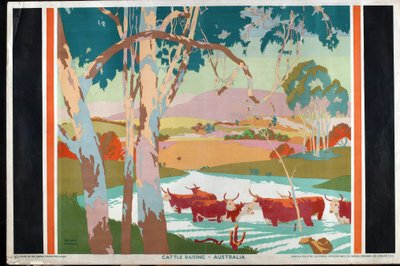 Boskapsuppfödning - Australien av Gregory Brown