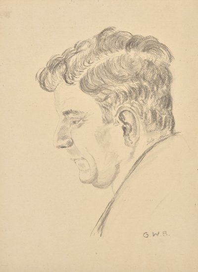 porträtt dr Joseph Wagner av Grete Wagner Barwig