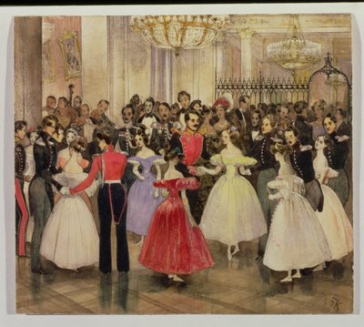 Prinsessan Baryatinskayas bal av Grigori Grigorevich Gagarin