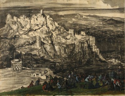 Utsikt över Tiflis, 1840-talet av Grigori Grigorevich Gagarin