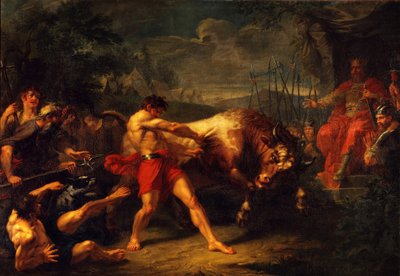 Styrkeprövningen av Yan Usmar, 1796 av Grigori Ivanovich Ugryumov