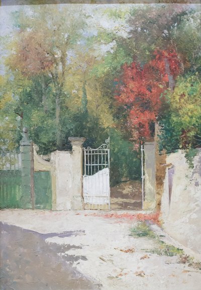Portarna till Villa Pucci i Florens av Gualtiero Baynes
