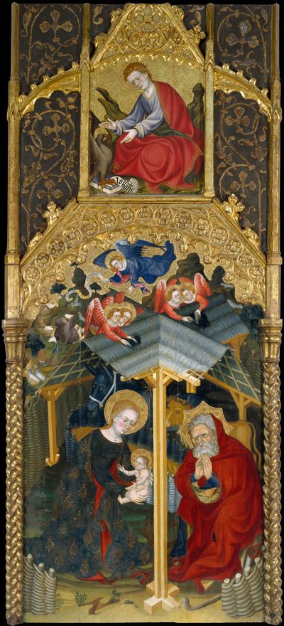 Födelsekyrkan och Johannes Evangelisten av Guerau Gener