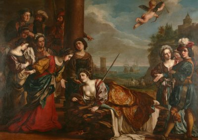 Didos död av Guercino (1591 1666) (after)