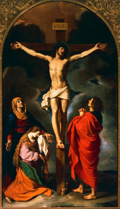 Korsfästelse av Guercino
