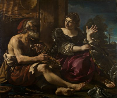 Erminia och herden, 1620-talet av Guercino