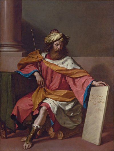 Kung David av Guercino